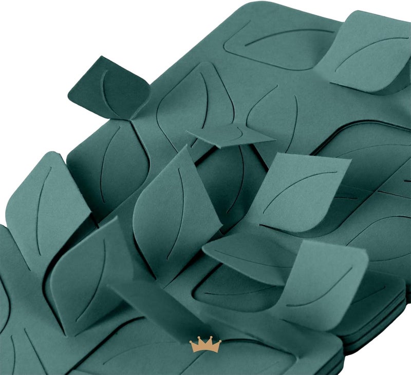 PACKQUEEN Crinkle Cut Paper Shred Filler, Metallic Gold and Green Shredded Paper for Gift Baskets, Crinkle Paper for Gift Wrapping (Deep Green) - Image 5